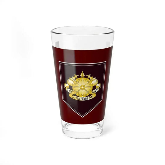 Defense Forces Ordnance Corps Flag Ireland (Ireland) Pint Glass 16oz 16oz - Go Mug Yourself