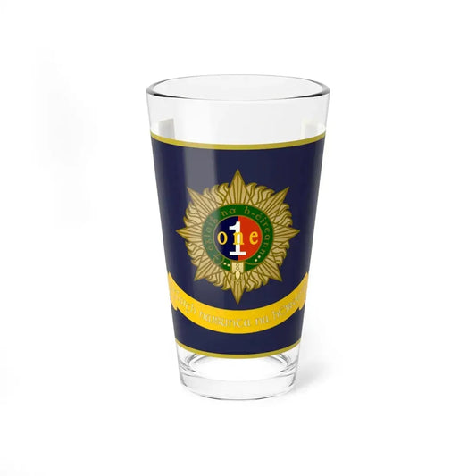 Defense Forces Organisation of National Ex-Servicemen Flag Ireland (Ireland) Pint Glass 16oz 16oz - Go Mug Yourself