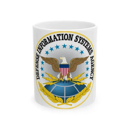 Defense Information Systems Agency DISA - White Coffee Mug 11oz - Go Mug Yourself