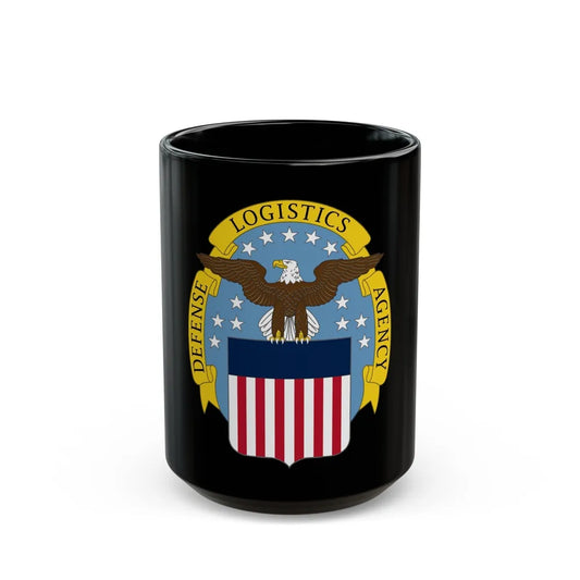 Defense Logistics Agency (U.S. Army) Black Coffee Mug-15oz-Go Mug Yourself