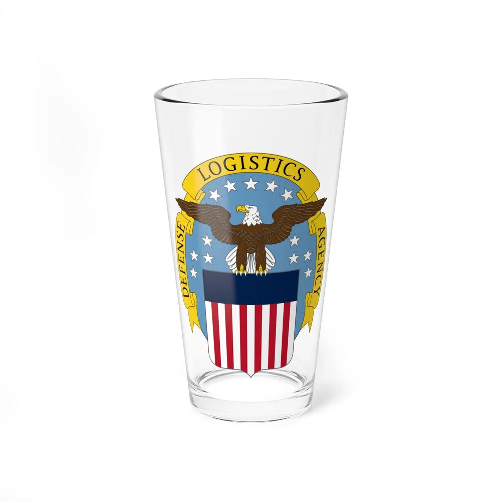 Defense Logistics Agency (U.S. Army) Pint Glass 16oz-16oz-Go Mug Yourself