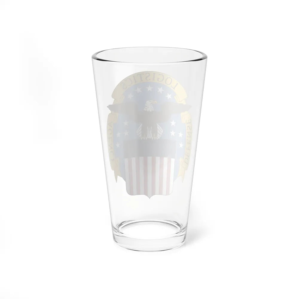 Defense Logistics Agency (U.S. Army) Pint Glass 16oz-Go Mug Yourself