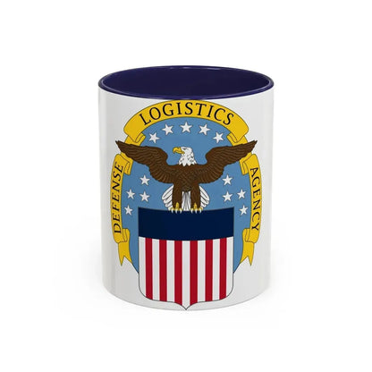 Defense Logistics Agency (U.S. Army) Accent Coffee Mug 11oz Navy - Go Mug Yourself
