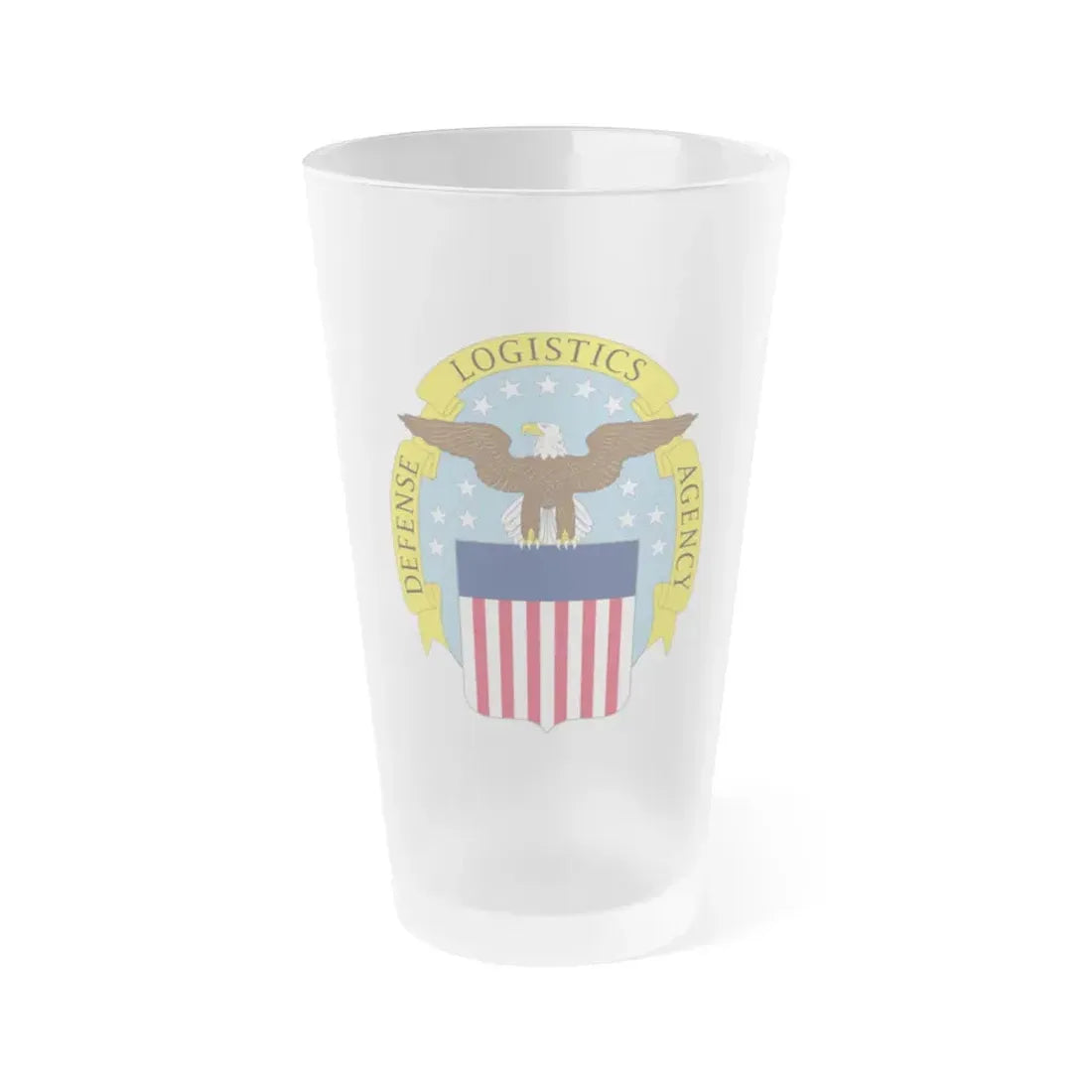 Defense Logistics Agency (U.S. Army) Frosted Pint Glass 16oz Default Title - Go Mug Yourself
