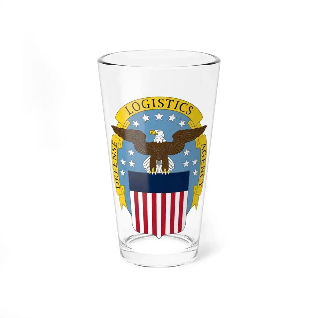 Defense Logistics Agency (U.S. Army) Pint Glass 16oz 16oz - Go Mug Yourself