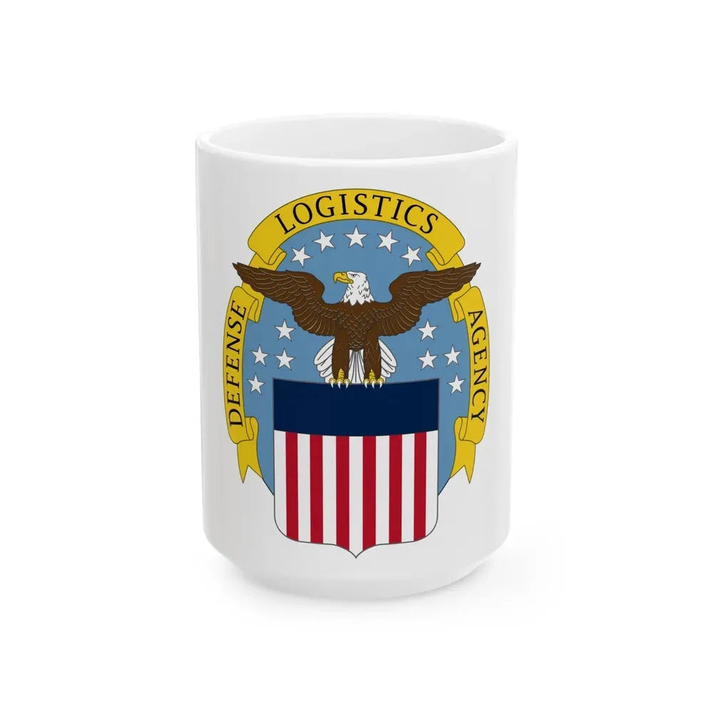 Defense Logistics Agency (U.S. Army) White Coffee Mug 15oz - Go Mug Yourself