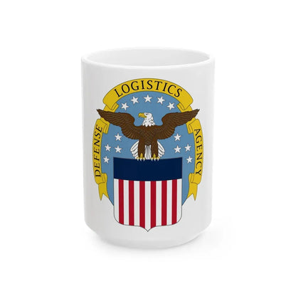 Defense Logistics Agency (U.S. Army) White Coffee Mug 15oz - Go Mug Yourself