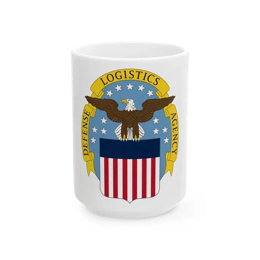 Defense Logistics Agency (U.S. Army) White Coffee Mug 15oz - Go Mug Yourself