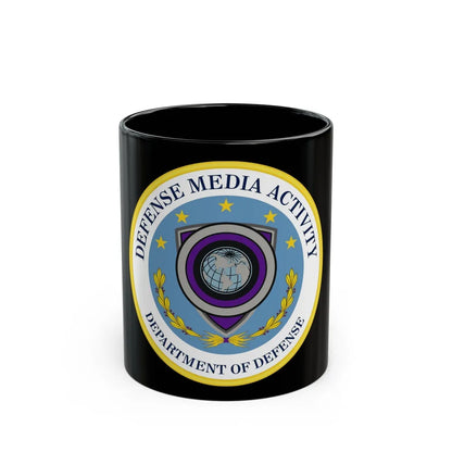 Defense Media Activity (U.S. Army) Black Coffee Mug-11oz-Go Mug Yourself