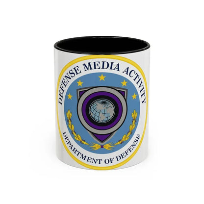 Defense Media Activity (U.S. Army) Accent Coffee Mug 11oz Black - Go Mug Yourself