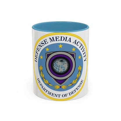 Defense Media Activity (U.S. Army) Accent Coffee Mug 11oz Light Blue - Go Mug Yourself