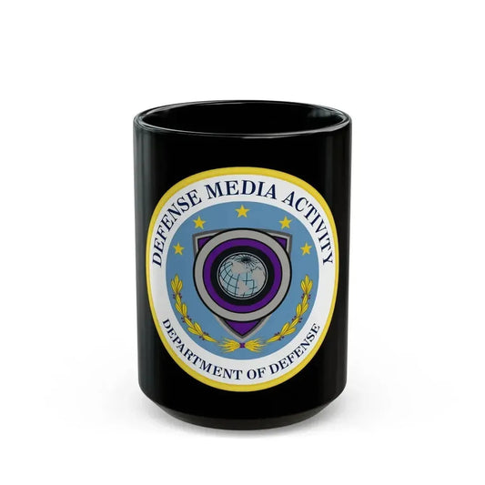 Defense Media Activity (U.S. Army) Black Coffee Mug 15oz - Go Mug Yourself