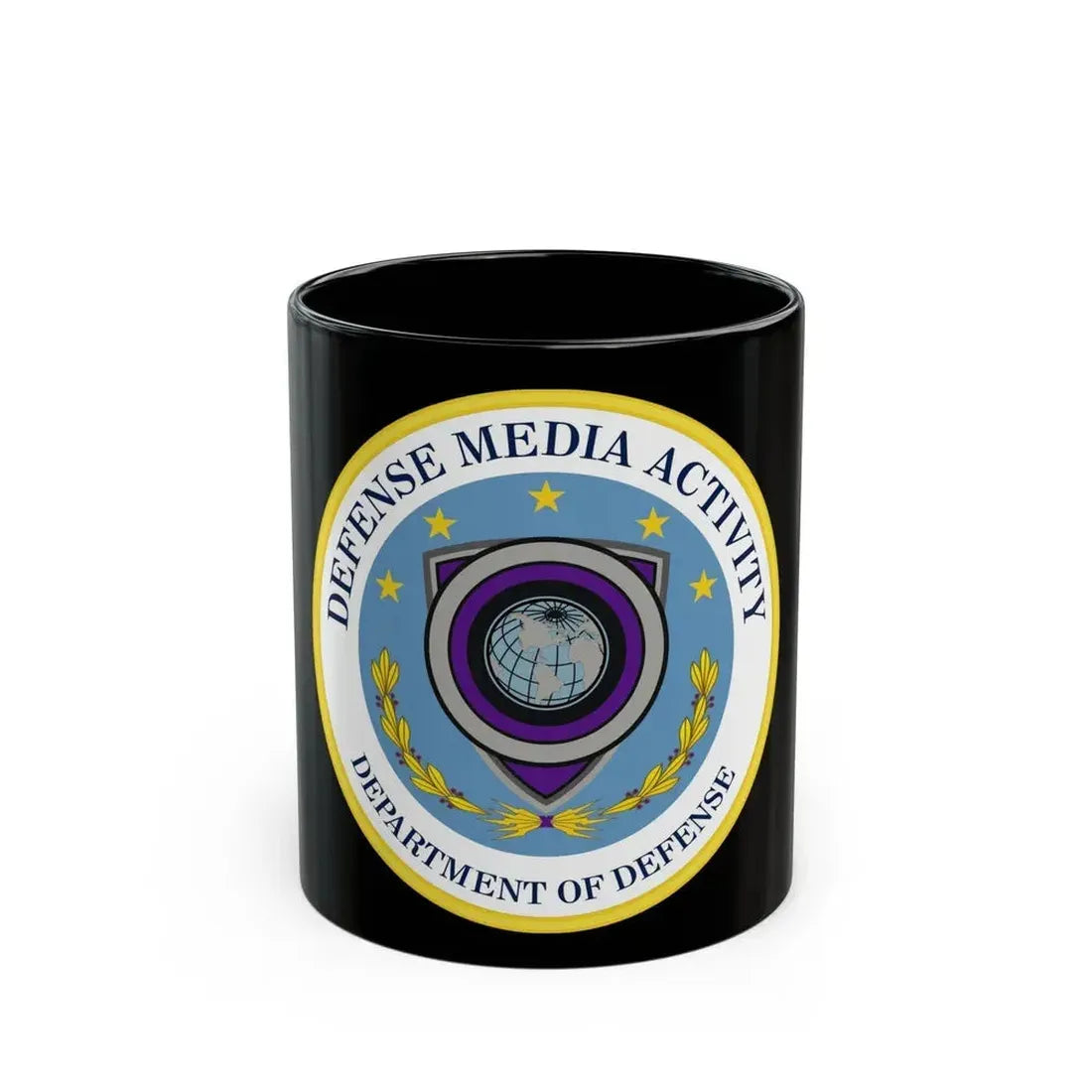 Defense Media Activity (U.S. Army) Black Coffee Mug - Go Mug Yourself