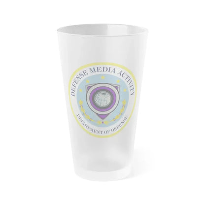 Defense Media Activity (U.S. Army) Frosted Pint Glass 16oz Default Title - Go Mug Yourself