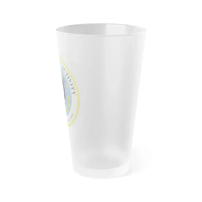 Defense Media Activity (U.S. Army) Frosted Pint Glass 16oz - Go Mug Yourself