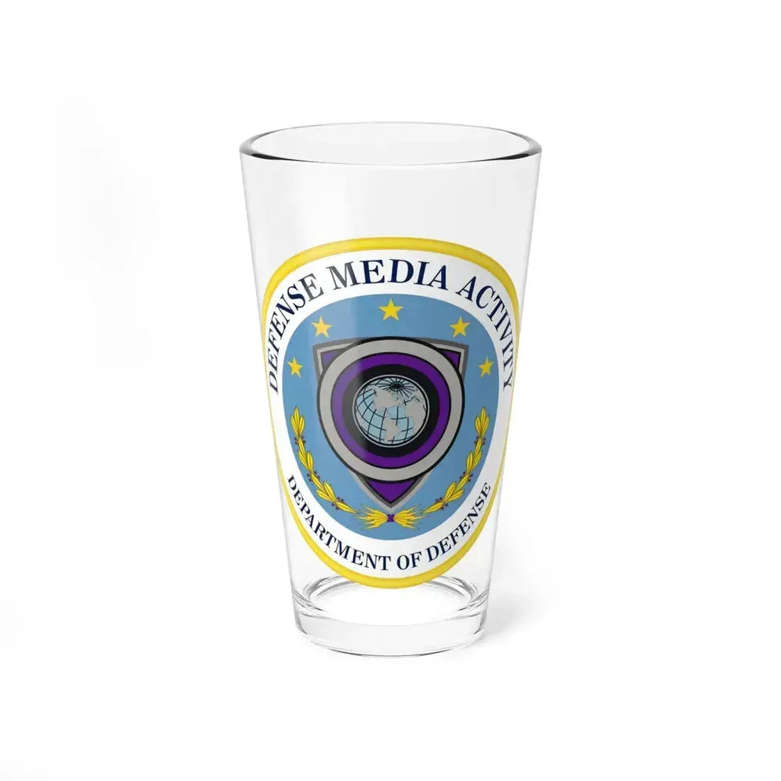 Defense Media Activity (U.S. Army) Pint Glass 16oz - Go Mug Yourself