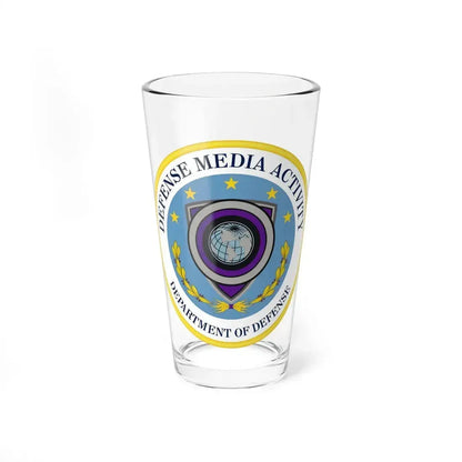 Defense Media Activity (U.S. Army) Pint Glass 16oz - Go Mug Yourself