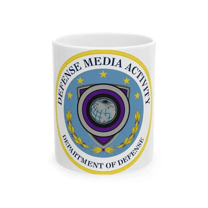 Defense Media Activity (U.S. Army) White Coffee Mug 11oz - Go Mug Yourself