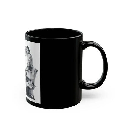 Deferred Marriage and Double Salary, Independent Woman, February 1934 - Black Coffee Mug - Go Mug Yourself