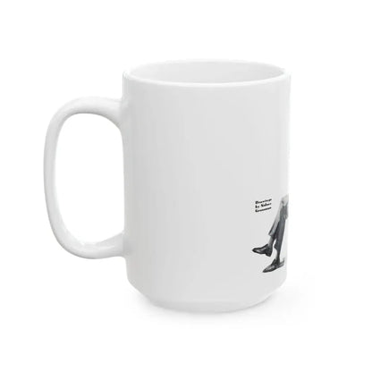 Deferred Marriage and Double Salary, Independent Woman, February 1934 - White Coffee Mug - Go Mug Yourself