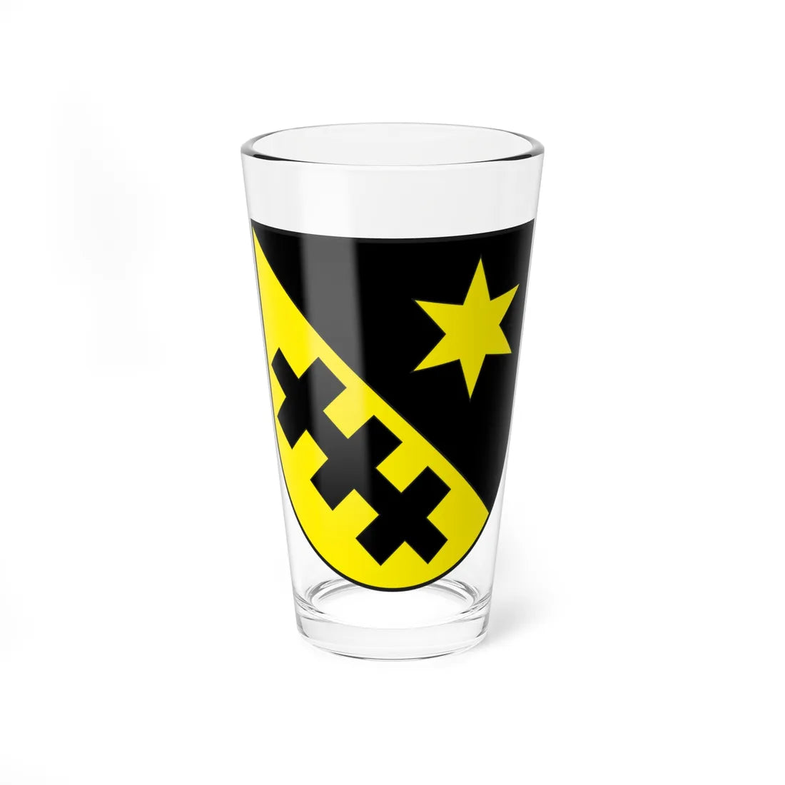 Degen wappen (Switzerland) (Coat of Arms) Pint Glass 16oz 16oz - Go Mug Yourself