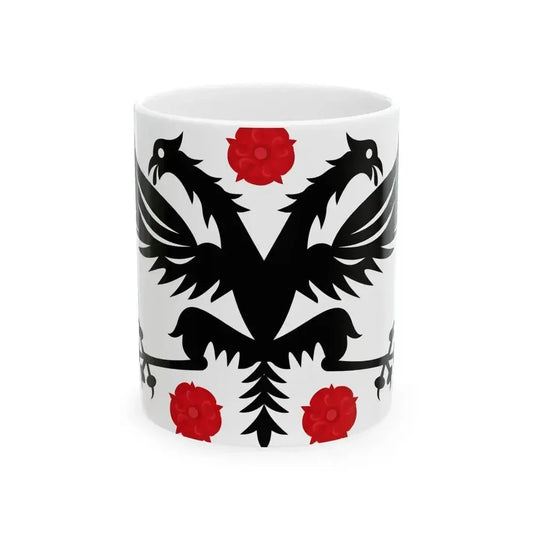 Deinze vlag (Belgium) White Coffee Mug 11oz - Go Mug Yourself