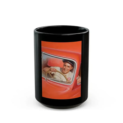 DeLaval Cream Separator calendar, circa late 1940s-early 1950s - Black Coffee Mug 15oz - Go Mug Yourself