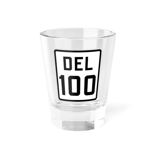 Delaware 100 1926 (Delaware) (Road Sign) Shot Glass 1.5oz 1.5oz - Go Mug Yourself