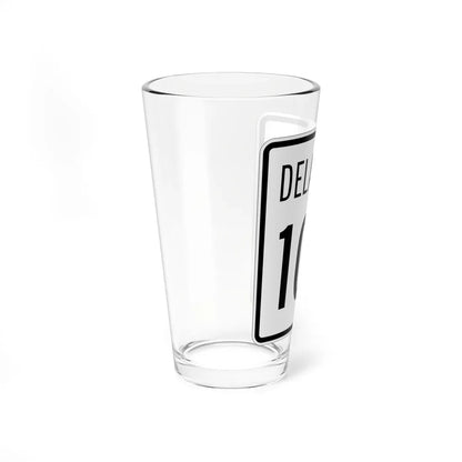 Delaware 100 1955 (Delaware) (Road Sign) Pint Glass 16oz - Go Mug Yourself