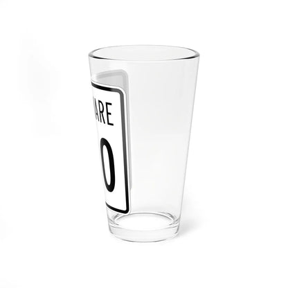 Delaware 100 1955 (Delaware) (Road Sign) Pint Glss 16oz - Go Mug Yourself