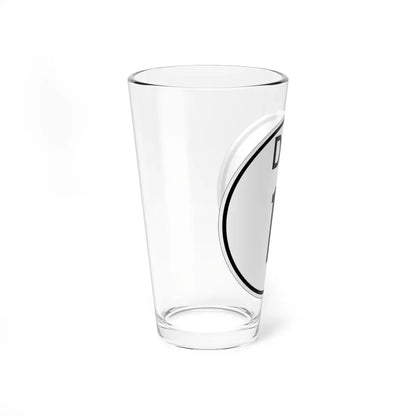 Delaware 11 1964 (Delaware) (Road Sign) Pint Glass 16oz - Go Mug Yourself