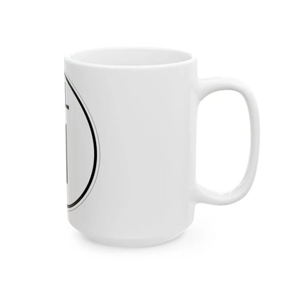 Delaware 11 1964 (Delaware) (Road Sign) White Coffee Mug - Go Mug Yourself