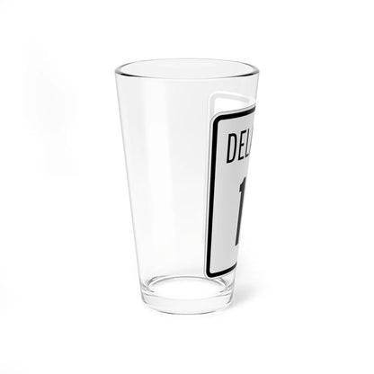 Delaware 12 1955 (Delaware) (Road Sign) Pint Glss 16oz - Go Mug Yourself
