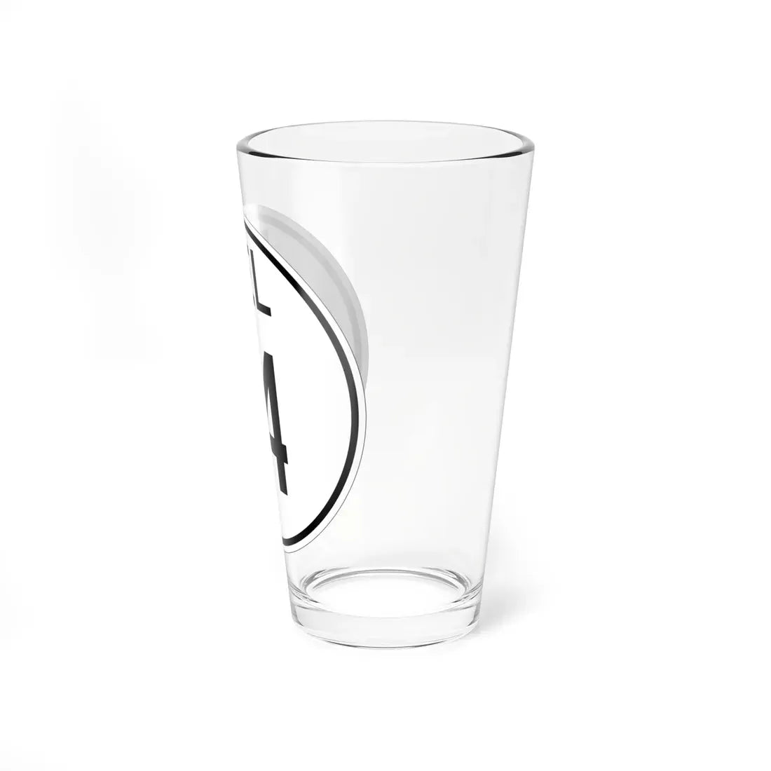 Delaware 14 1964 (Delaware) (Road Sign) Pint Glass 16oz - Go Mug Yourself