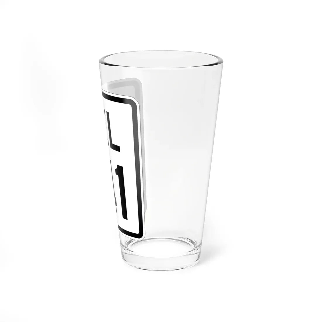 Delaware 141 1926 (Delaware) (Road Sign) Pint Glass 16oz - Go Mug Yourself