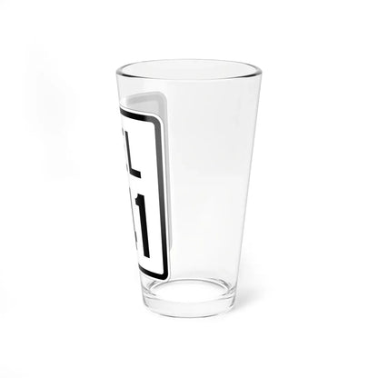 Delaware 141 1926 (Delaware) (Road Sign) Pint Glass 16oz - Go Mug Yourself