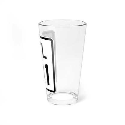 Delaware 141 1926 (Delaware) (Road Sign) Pint Glss 16oz - Go Mug Yourself