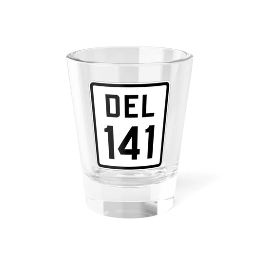 Delaware 141 1926 (Delaware) (Road Sign) Shot Glass 1.5oz 1.5oz - Go Mug Yourself