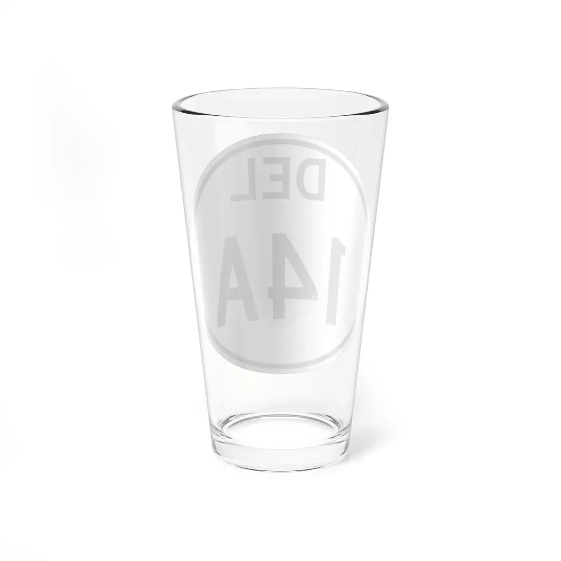 Delaware 14A 1964 (Delaware) (Road Sign) Pint Glass 16oz - Go Mug Yourself