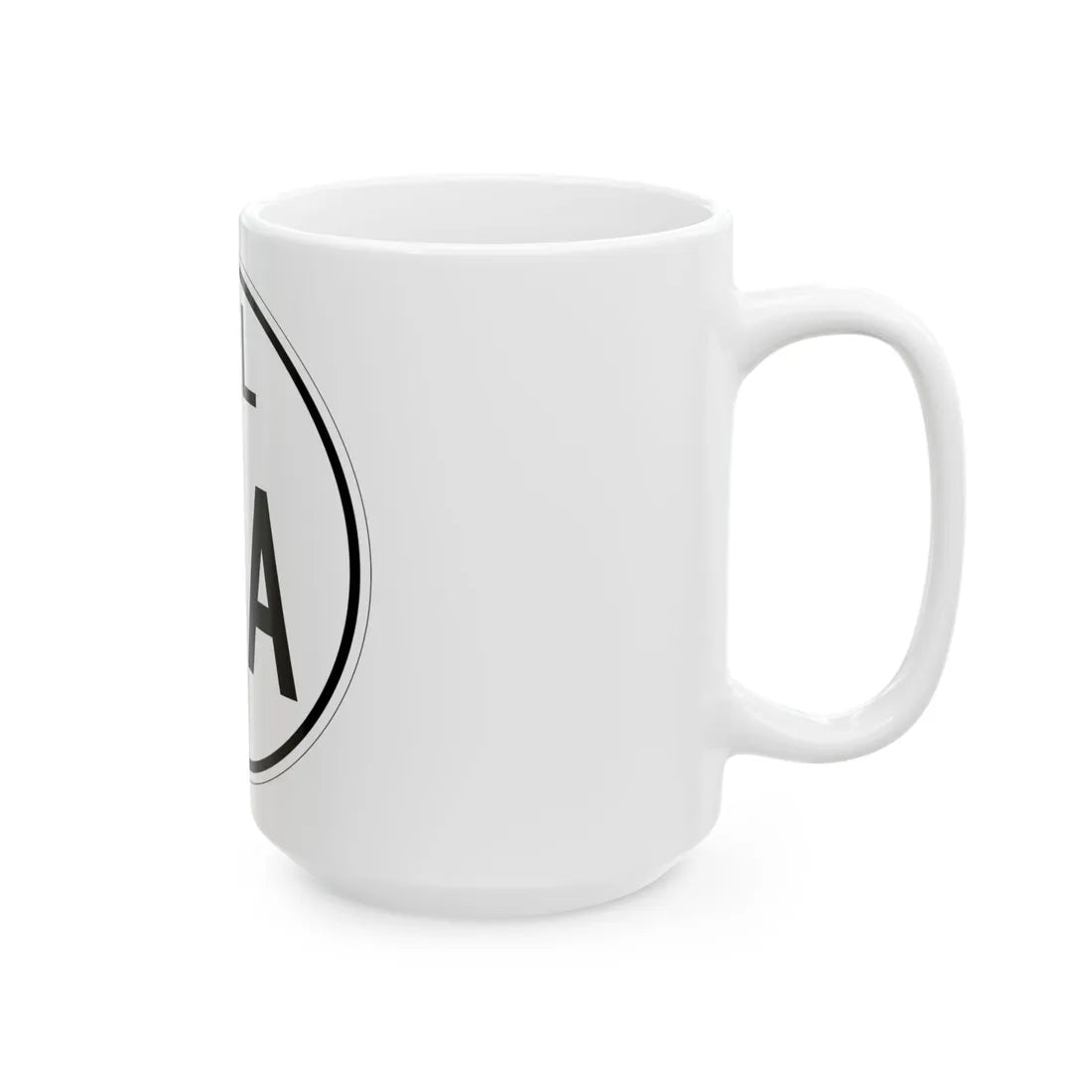 Delaware 14A 1964 (Delaware) (Road Sign) White Coffee Mug - Go Mug Yourself