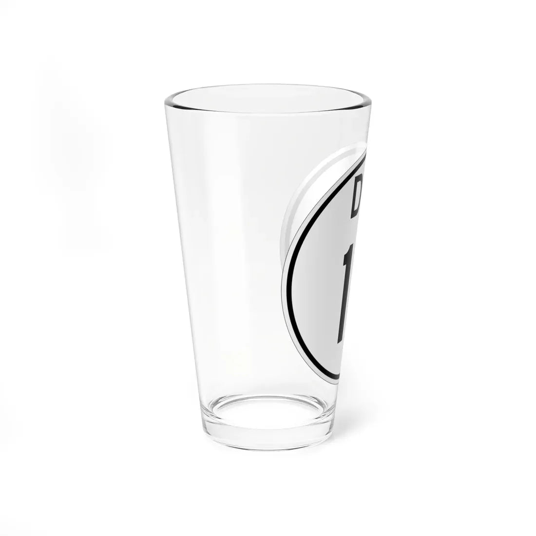 Delaware 16 1964 (Delaware) (Road Sign) Pint Glass 16oz - Go Mug Yourself