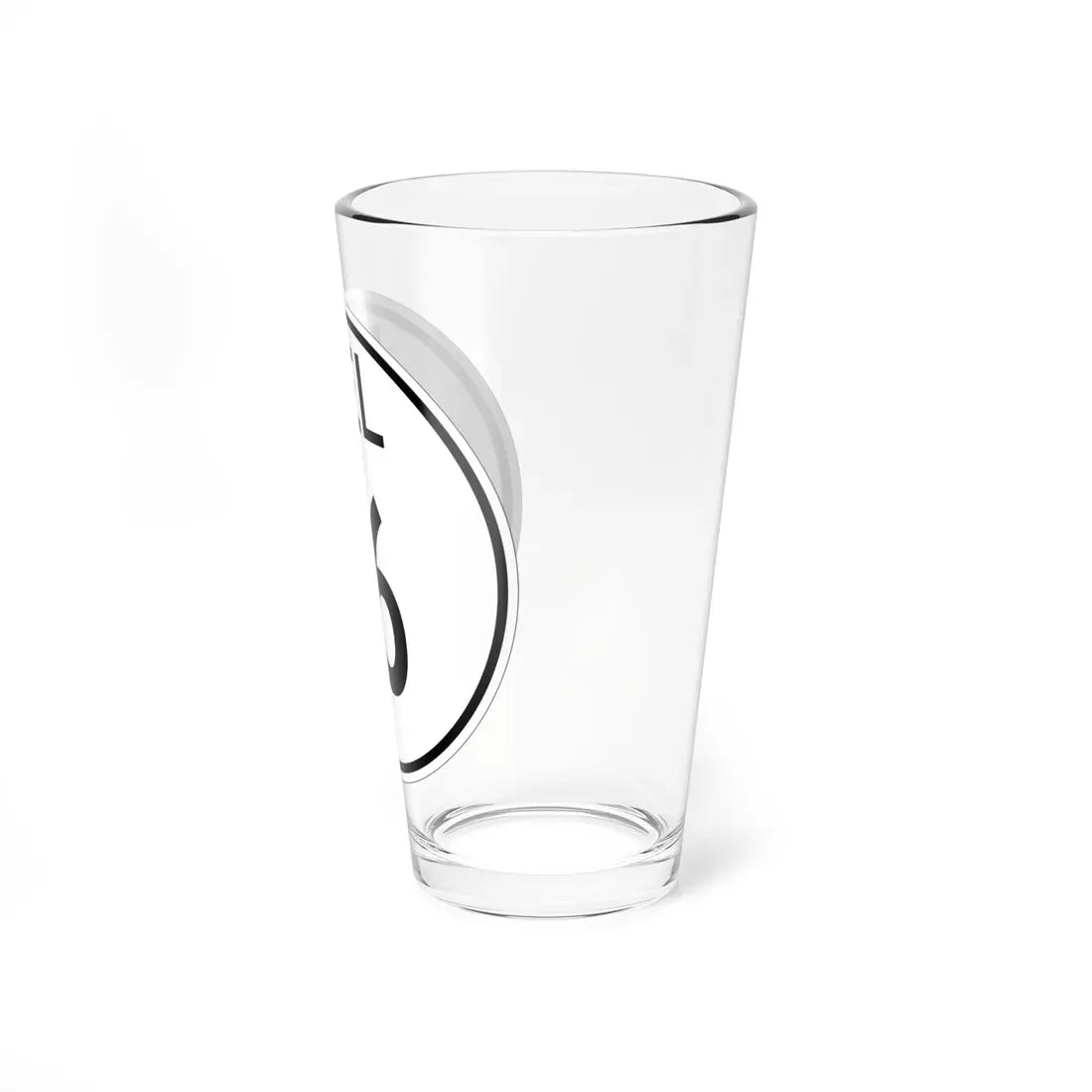 Delaware 16 1964 (Delaware) (Road Sign) Pint Glass 16oz - Go Mug Yourself