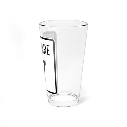 Delaware 17 1955 (Delaware) (Road Sign) Pint Glass 16oz - Go Mug Yourself