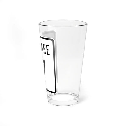 Delaware 17 1955 (Delaware) (Road Sign) Pint Glss 16oz - Go Mug Yourself