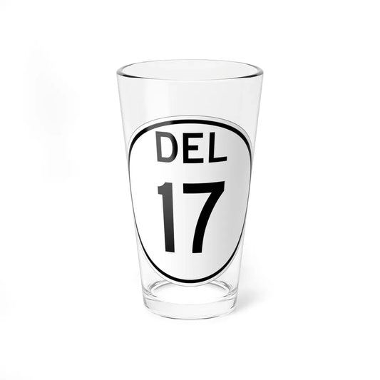 Delaware 17 1964 (Delaware) (Road Sign) Pint Glass 16oz 16oz - Go Mug Yourself