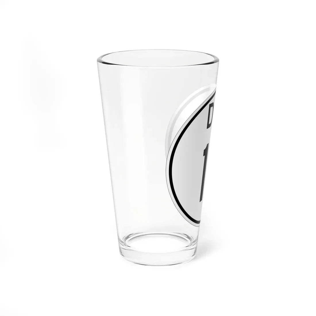 Delaware 17 1964 (Delaware) (Road Sign) Pint Glass 16oz - Go Mug Yourself