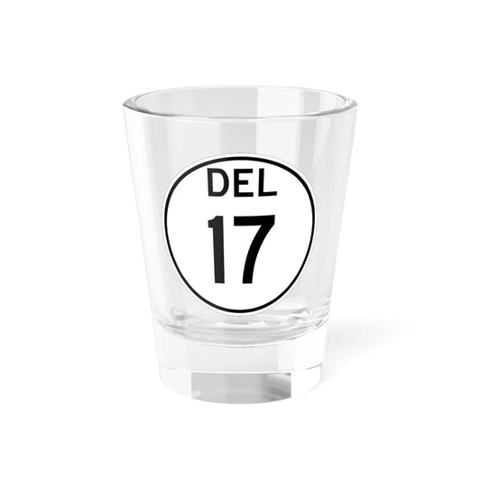 Delaware 17 1964 (Delaware) (Road Sign) Shot Glass 1.5oz 1.5oz - Go Mug Yourself