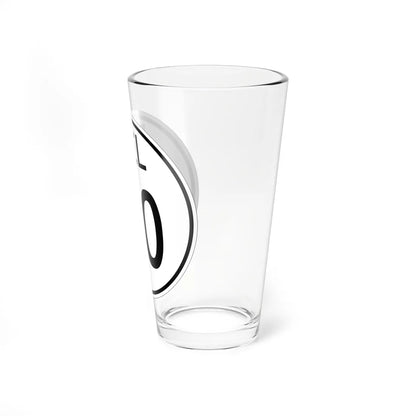Delaware 1964 template (Delaware) (Road Sign) Pint Glss 16oz - Go Mug Yourself