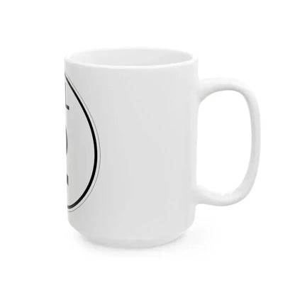 Delaware 2 1964 (Delaware) (Road Sign) White Coffee Mug - Go Mug Yourself