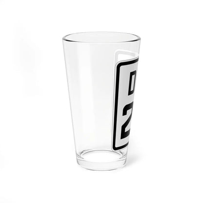 Delaware 22 1926 (Delaware) (Road Sign) Pint Glss 16oz - Go Mug Yourself